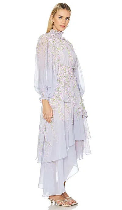 Shop Elliatt Astrid Dress In 淡紫色