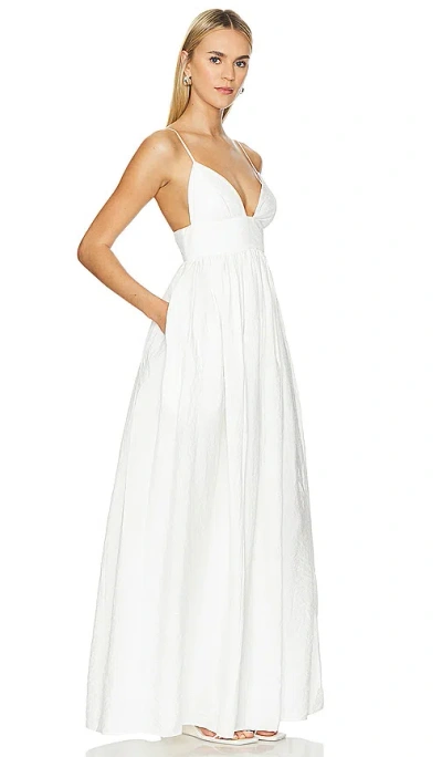 Auteur Sophia Dress In 白色