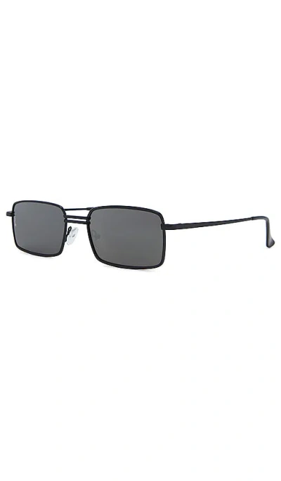 Shop Otra Ila Sunglasses In Black & Mirror