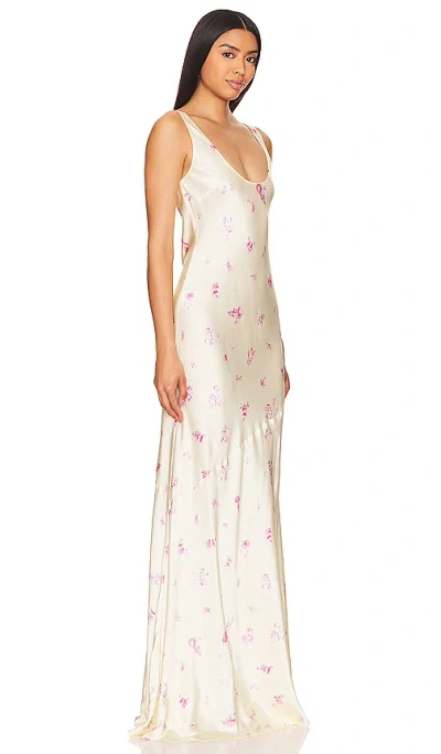 Shop Tularosa Alanna Gown In Country Floral Multi