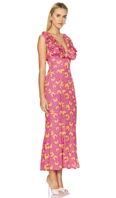 Shop The Wolf Gang Circe Maxi Dress In Candy Floral