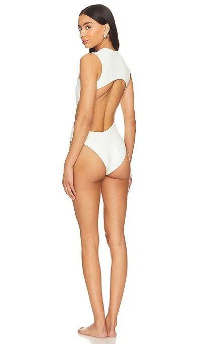 Shop Haight Mariana One Piece In Off White