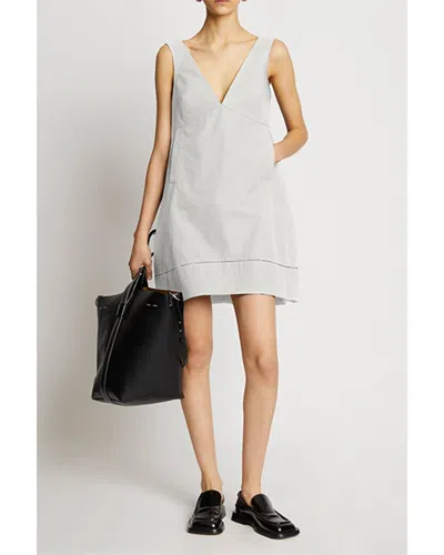 Shop Proenza Schouler White Label Linen-blend Mini Dress