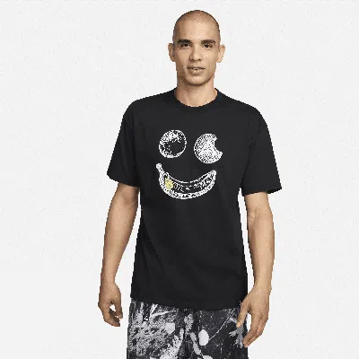 Shop Nike Men's  Acg "hike Snacks" Dri-fit T-shirt In Black