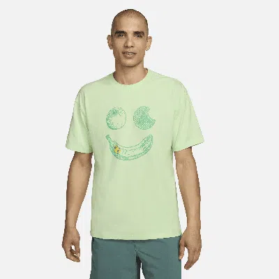 Shop Nike Men's  Acg "hike Snacks" Dri-fit T-shirt In Green