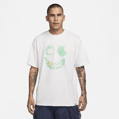 Shop Nike Men's  Acg "hike Snacks" Dri-fit T-shirt In White
