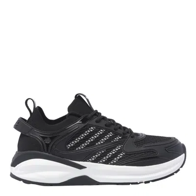 Shop Dsquared2 Dash Sneakers In Black/white