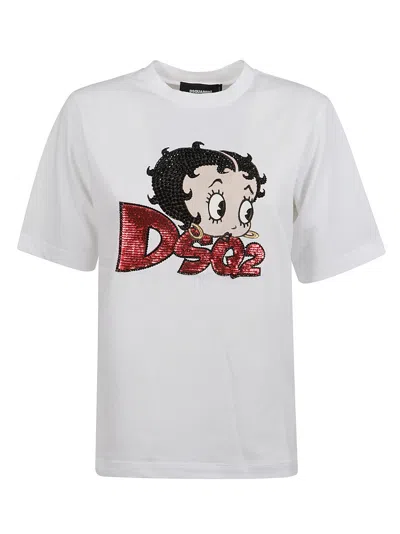 Shop Dsquared2 Easy Fit T-shirt In Default Title