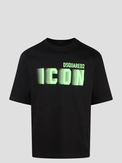 Shop Dsquared2 Icon Blur Loose Fit T-shirt In Default Title