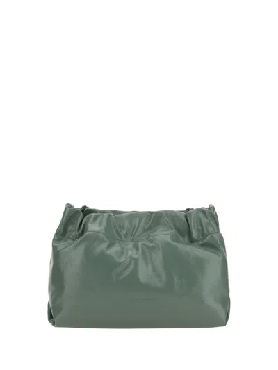 Shop Brunello Cucinelli Clutch Bag In Green