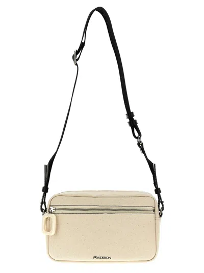 Shop Jw Anderson J.w. Anderson Puller Crossbody Bag In Natural