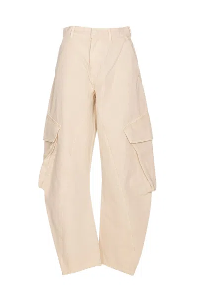 Shop Jw Anderson J.w. Anderson Cargo Pants In White