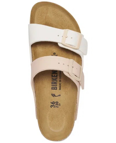 Shop Birkenstock Women's Arizona Split Birko-flor Sandals From Finish Line In Beige