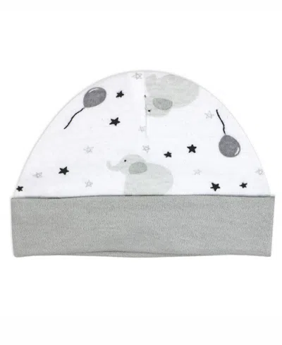 Tendertyme Baby Boy And Baby Girl Elephants And Balloons 5 Piece Layette Set In Gray
