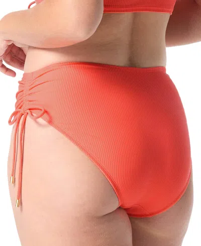 Shop Coco Reef Women's Inspire Side-tie Bikini Bottoms In Sea Coral