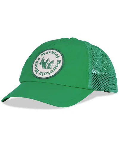 Shop Marmot Women's Alpine Soft Mesh Trucker Hat In Clover