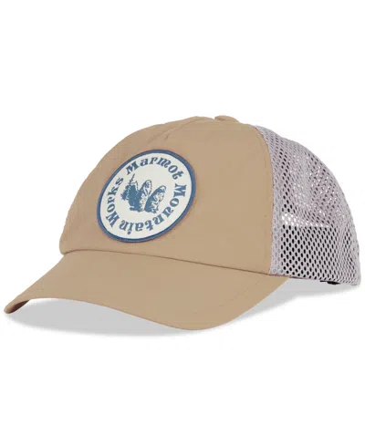 Shop Marmot Women's Alpine Soft Mesh Trucker Hat In Light Oak