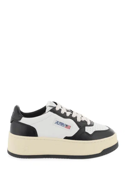 Shop Autry Medalist Low Sneakers In Mixed Colours