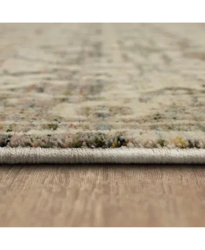 Karastan Divina Virtuous 2'6" X 7'10" Runner Area Rug In Gray