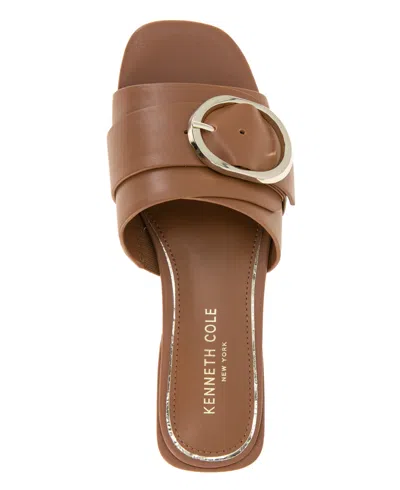 Kenneth Cole New York Ingrid Leather Flat In Black