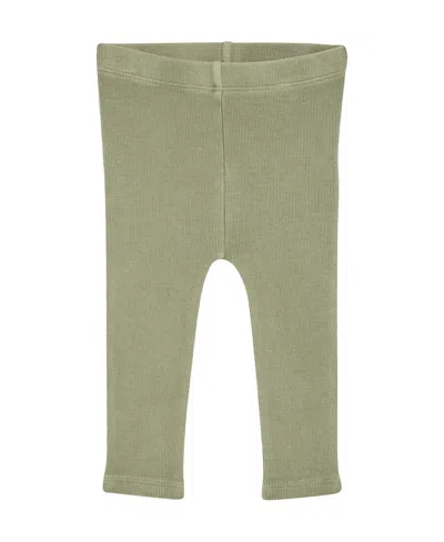 Shop Cotton On Baby Boys And Baby Girls The Row Rib Skinny Legging In Silver