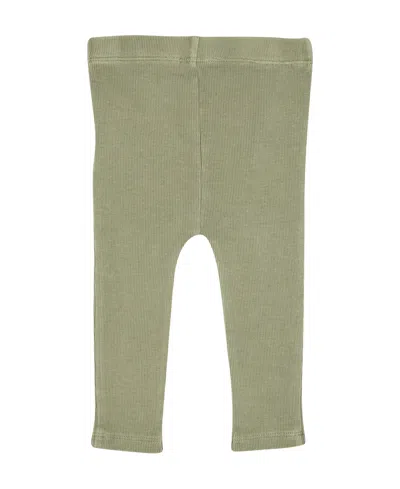 Shop Cotton On Baby Boys And Baby Girls The Row Rib Skinny Legging In Silver
