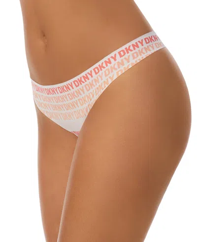 Shop Dkny Litewear Cut Anywear Logo-printed Hipster Underwear Dk5028 In Logombrpt