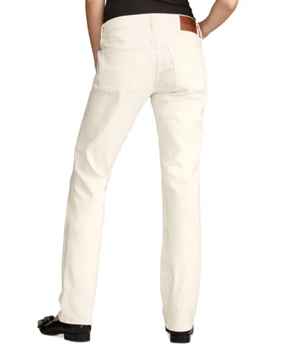 Shop Lucky Brand Women's Mid Rise Sweet Straight Jeans In Sandy Beach