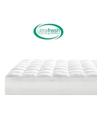 Shop Therapedic Premier Pillowtop Mattress Topper, Twin, Created For Macy's In White