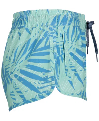 Shop Salt Life Women's Jungle Vibes Drawcord-waist Shorts In Azure