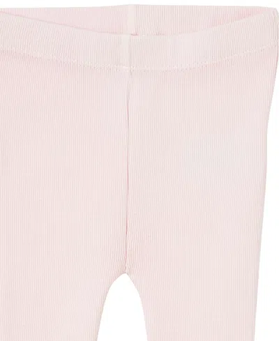 Shop Cotton On Baby Boys And Baby Girls The Row Rib Skinny Legging In Pink