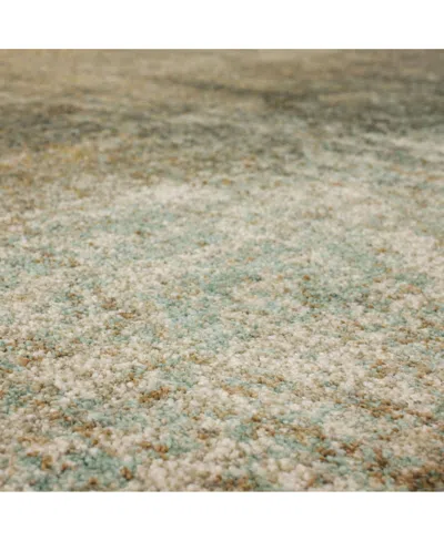 Karastan Touchstone Catarina 2'4 X 7'10" Runner Area Rug In Jade