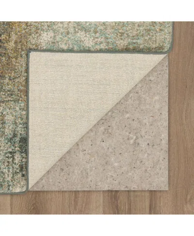 Karastan Touchstone Catarina 2'4 X 7'10" Runner Area Rug In Jade