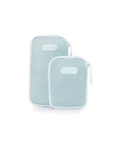 Shop Travelon Packing Intelligence, Pi All Day Set Of 2 Accessory Pods In Ice Mint