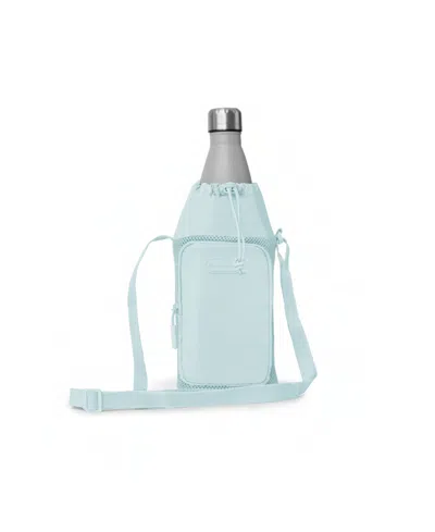 Shop Travelon Packing Intelligence, Pi Gogo Insulated Water Bottle Tote In Ice Mint