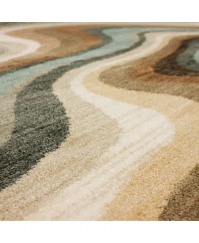 Karastan Euphoria Larkhall 2'4 X 7'10" Runner Area Rug In Multi