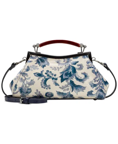 Shop Patricia Nash Women's Kelmscott Frame Bag In Blue