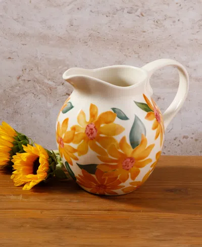Shop Bloomhouse Decorated Pitcher 2.6qt In White