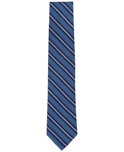 Shop Michael Kors Men's Dewton Stripe Tie In Navy