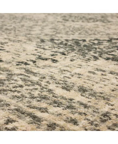 Karastan Euphoria Wexford 8' X 8' Round Area Rug In Sand,gray