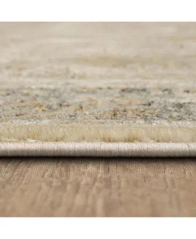 Karastan Divina Celestial 2'6" X 7'10" Runner Area Rug In Cream