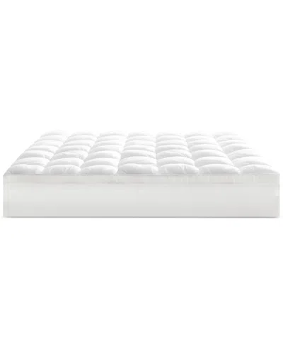 Shop Therapedic Premier Pillowtop Mattress Topper, Twin Xl, Created For Macy's In White