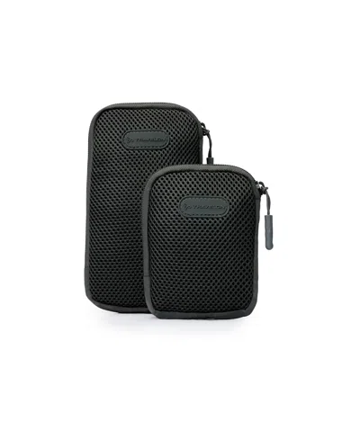 Travelon Packing Intelligence, Pi All Day Set Of 2 Accessory Pods In Graphite