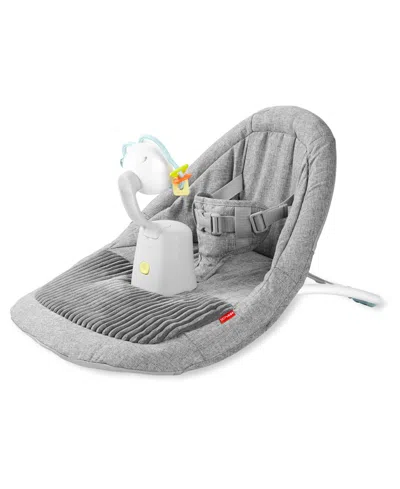 Shop Skip Hop Cloud Upright Baby Boys Or Baby Girls Silver-tone Lining Activity Floor Seat In Gray