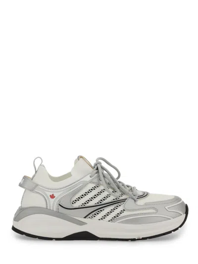 Shop Dsquared2 Sneaker Dash In Bianco
