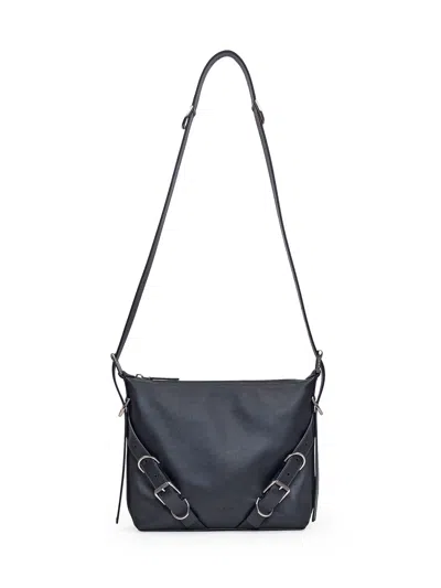 Shop Givenchy Voyou Bag In Dark Grey