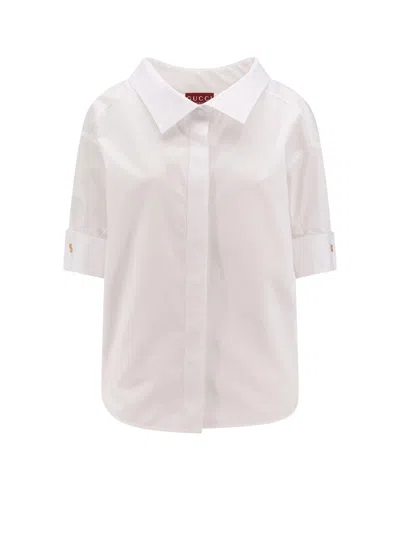 Shop Gucci Shirt In White