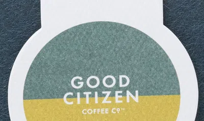 Shop Good Citizen Coffee Co. Set Of 6 Wool Felt Coasters In Cool