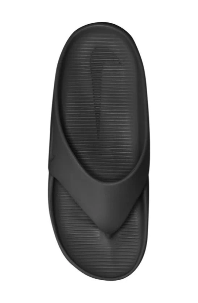 Shop Nike Calm Water Friendly Flip Flop In Black/ Black
