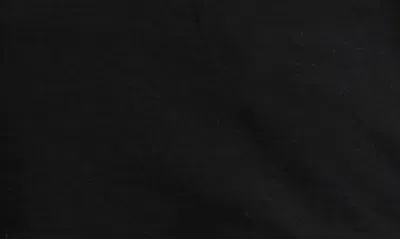 Apny Side Zip Long Sleeve Cotton Pullover In Black